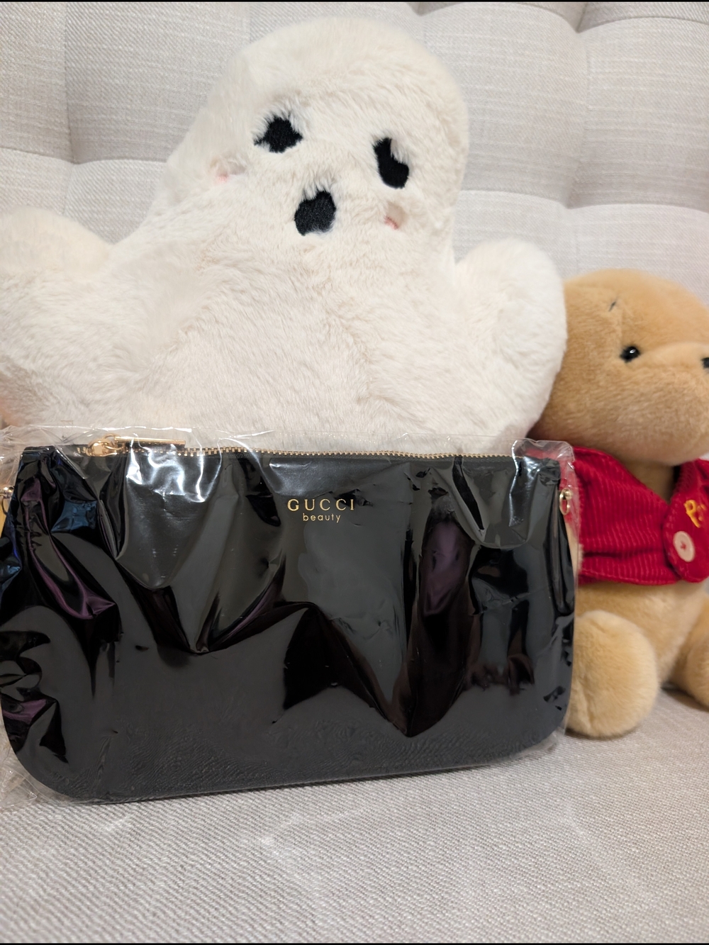 Gucci Beauty Black Chain Shoulder Bag - Picture 6 of 7